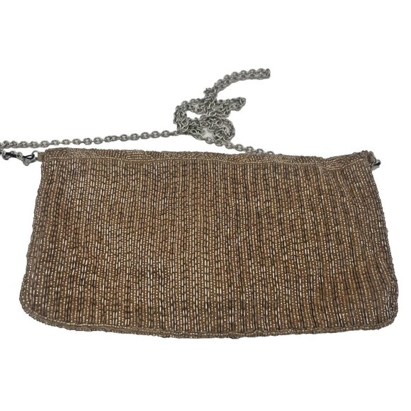 Sunburst Beaded La Regale Handbag Rose Gold Purse New With Tags - Picture 2 of 7